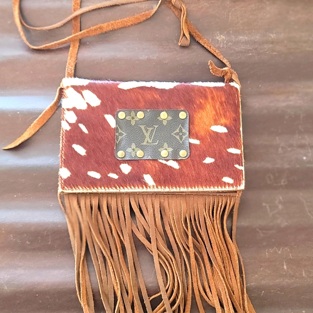 Keep It Gypsy Axis Hide LV Embellished Purse